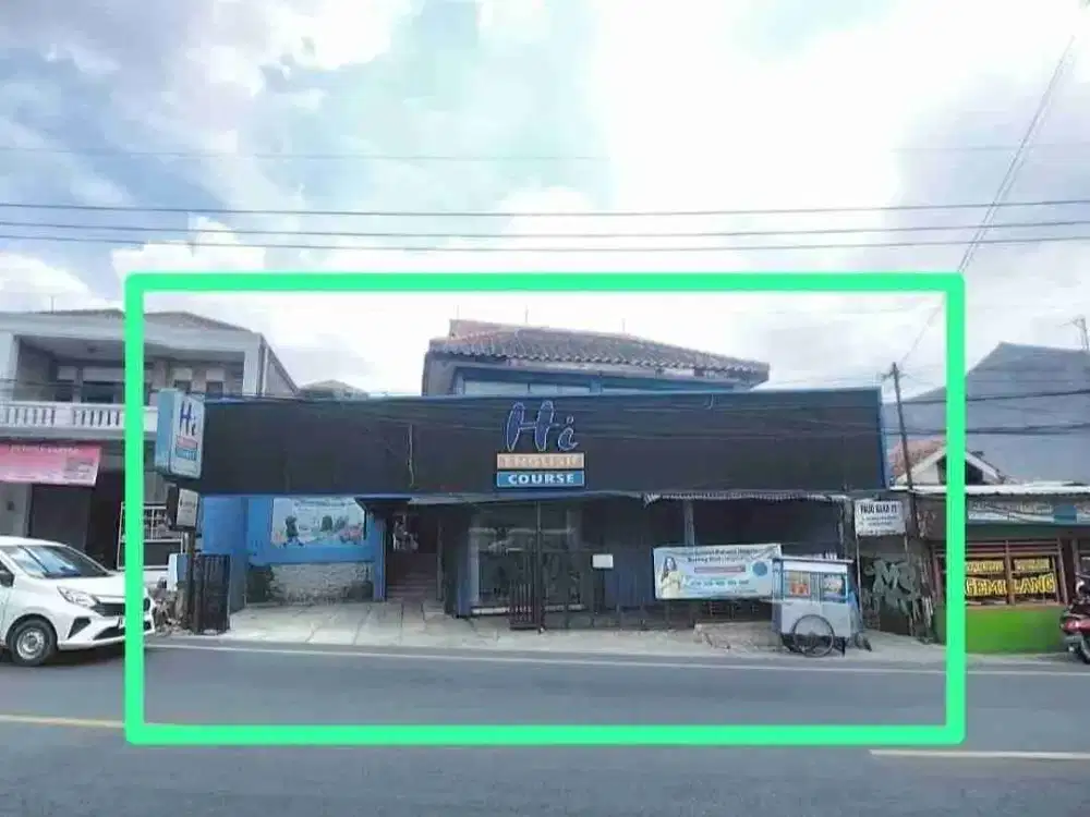 ruang usaha dan kos2an strategis jalan raya dramaga termurah