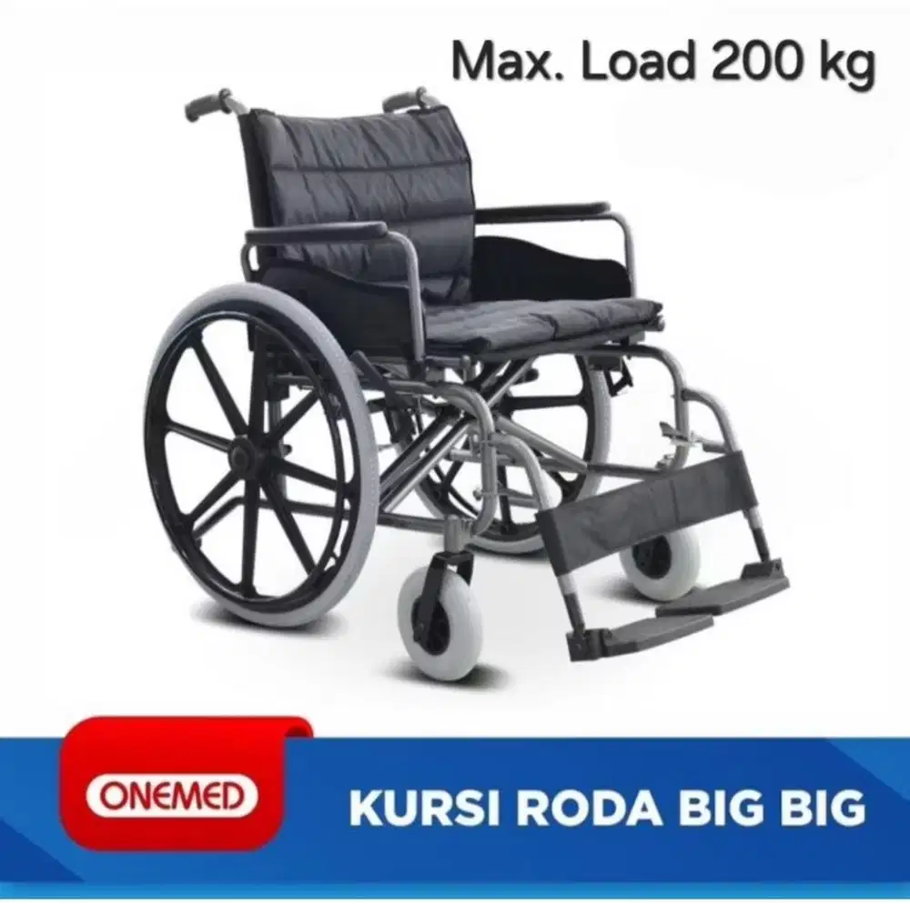 Kursi Roda OneMed (Max Load 200 Kg)