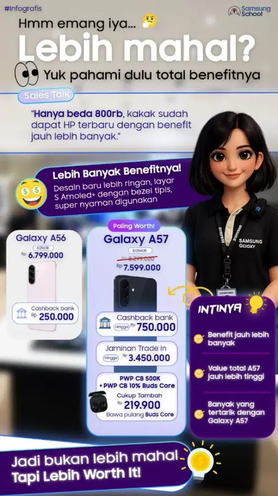 TERBARU SAMSUNG GALAXY A57