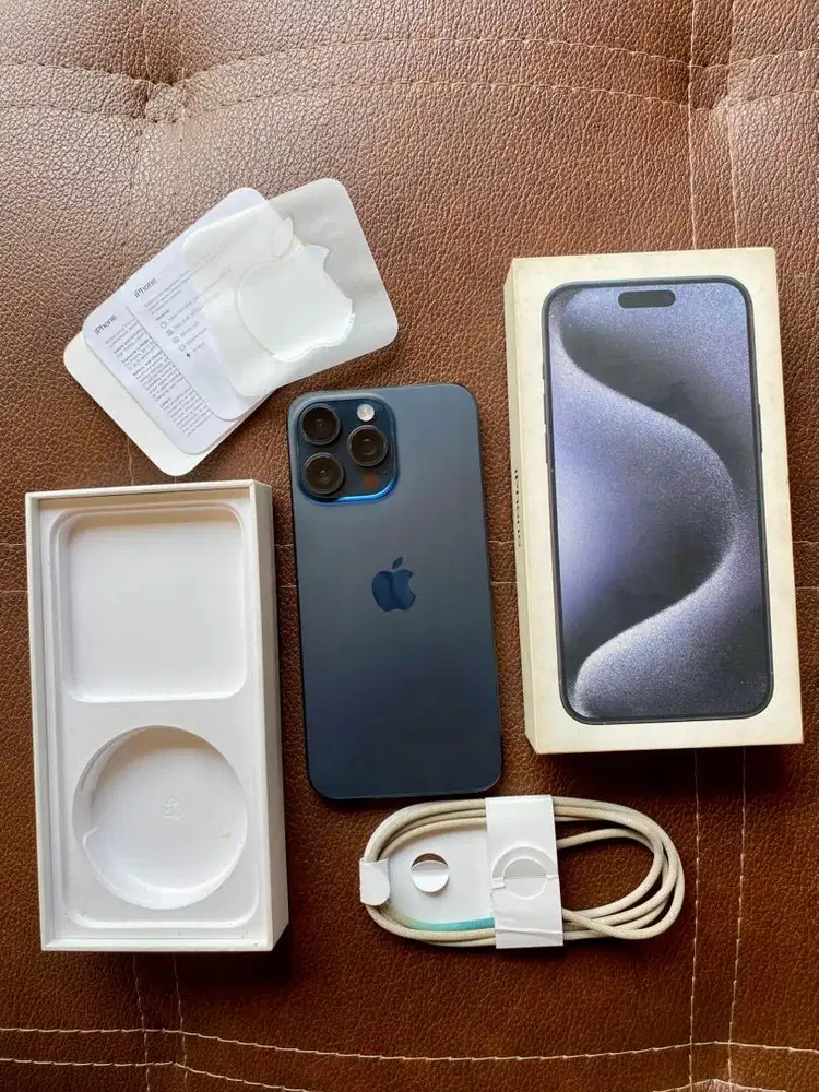 iPhone 15ProMax 256GB Blue Titanium ibox