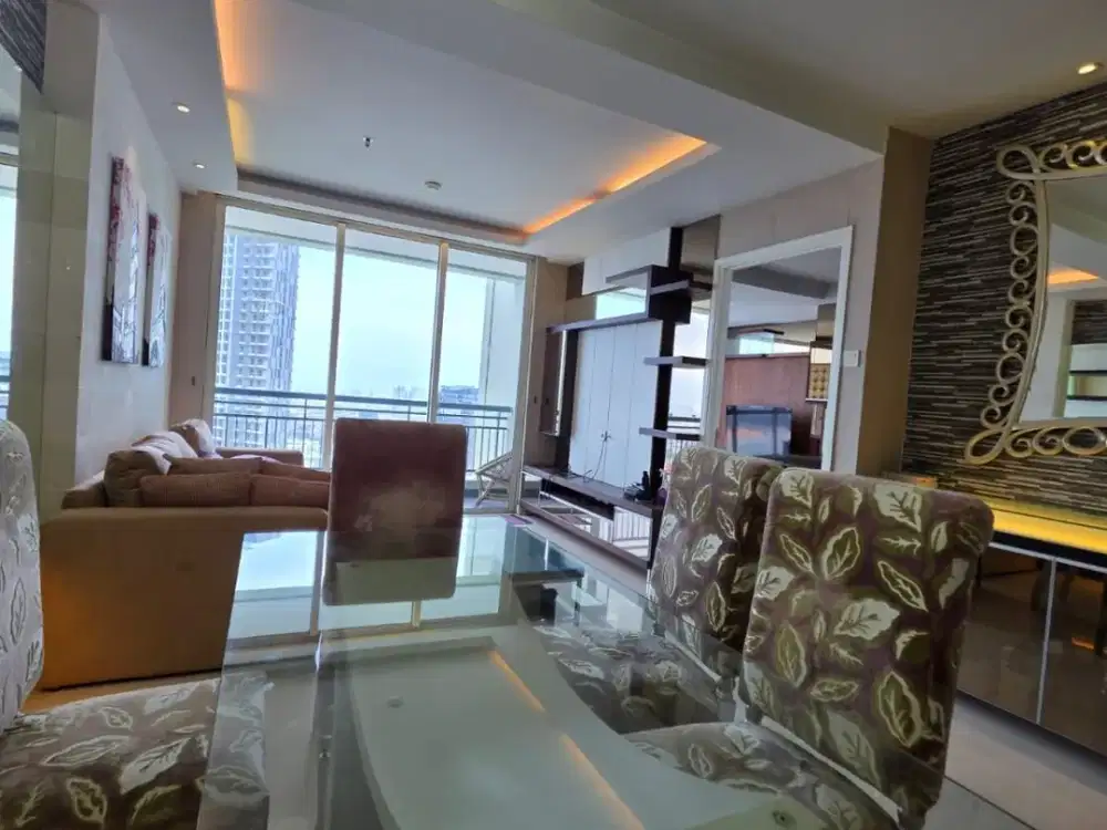 Sewa Apartemen Central park 3 Kamar Furnished Cantik