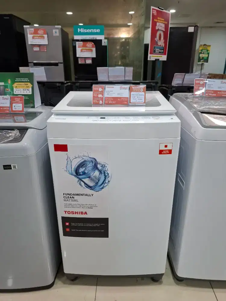 TOSHIBA MESIN CUCI 1 TABUNG TOP LOADING
