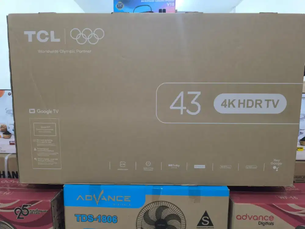 TV TCL 43P6K 4K UHD (43in)