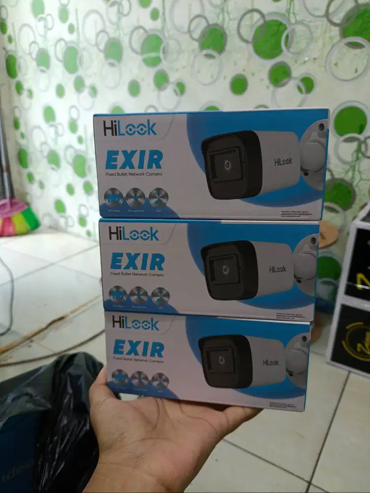 Camera ipcam hilook harga terjangkau dan berkualitas sudah audio