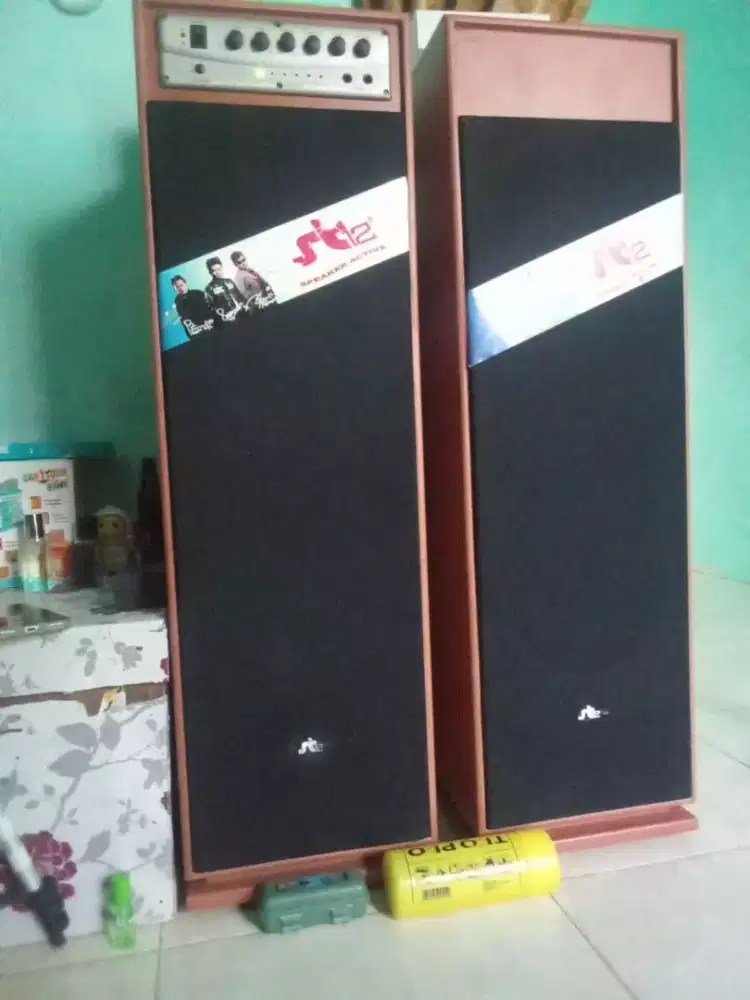 Jual speaker aktif bluetooth dalam kondisi mulus lusss