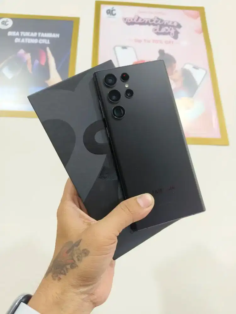 Samsung S22 ultra 5G 12/256 mulus bergaransi