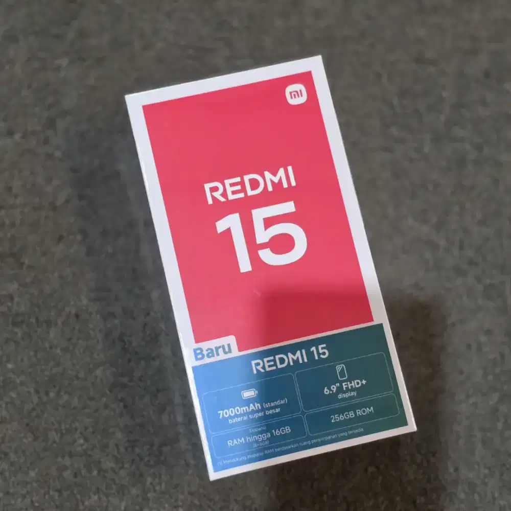 REDMI 15 8/256 DISKON 3% KE TOKO LANGSUNG