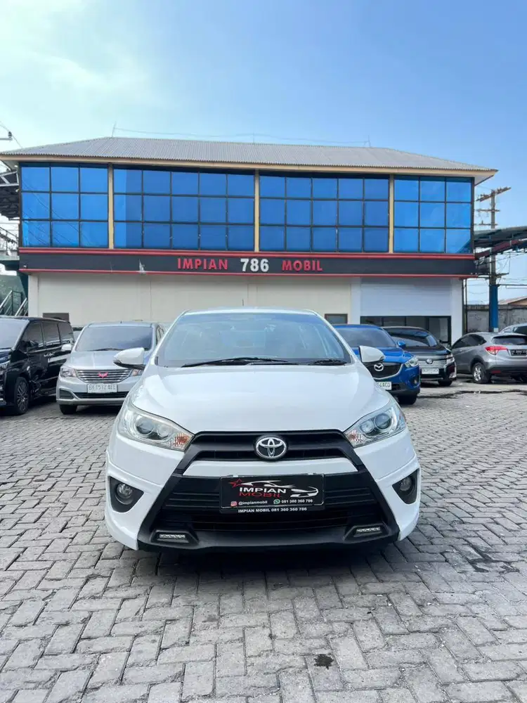 TDP 36JT Toyota Yaris TRD A/T Putih 2014 jazz rs mazda 2 gt fiesta kia