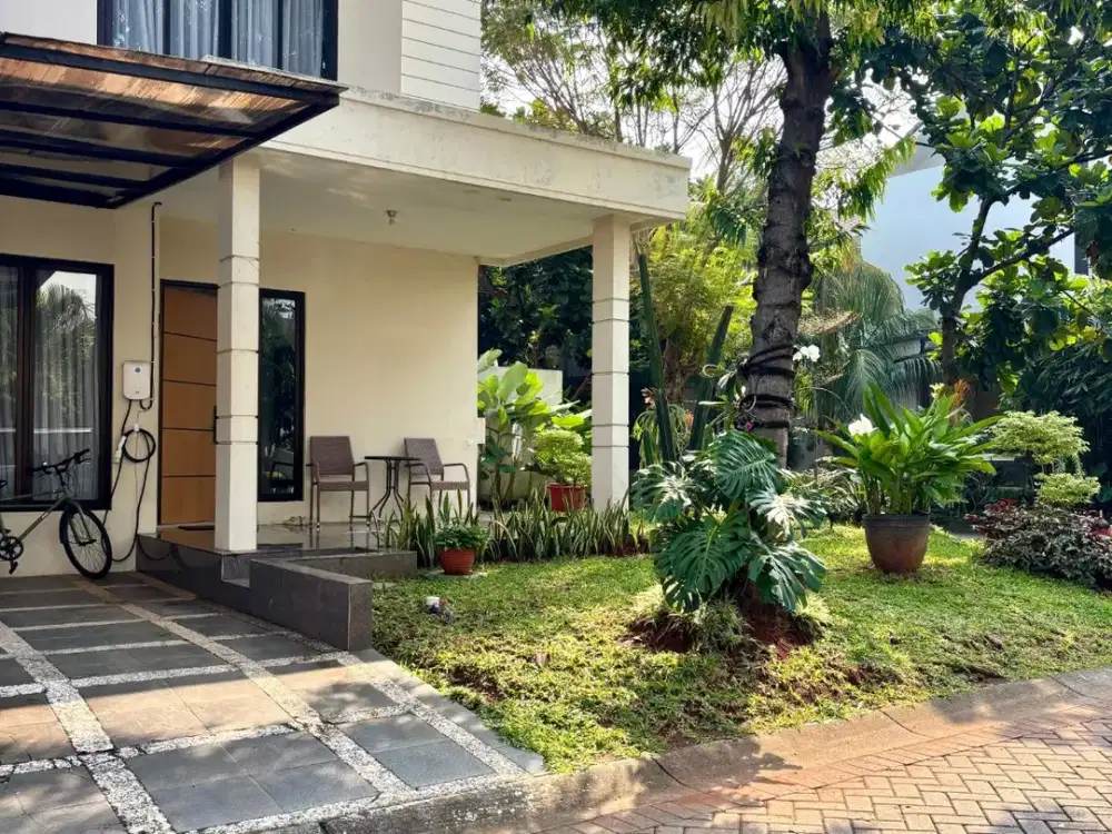 Rumah Hook Minimalis SHM 2 Lantai bisa Nego di Cluster Premium Bintaro