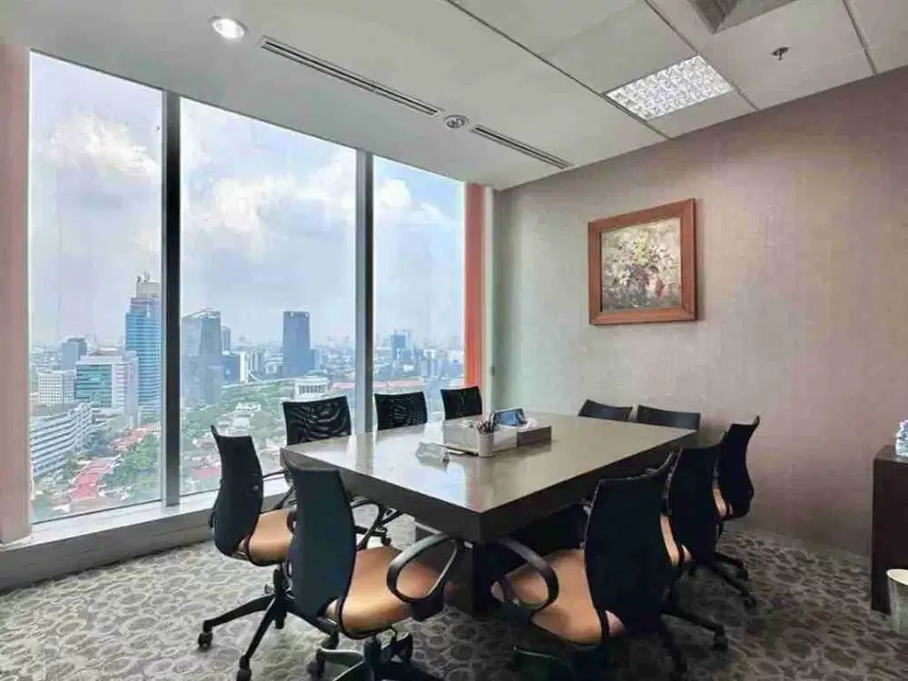 DI JUAL RUANG KANTOR LUAS 176  METER GEDUNG  CYBER 2  KUNINGAN JAKARTA SELATAN