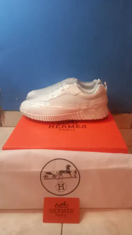 Jual cepat murah sepatu baru Hermes Bounching Paris Original Italy