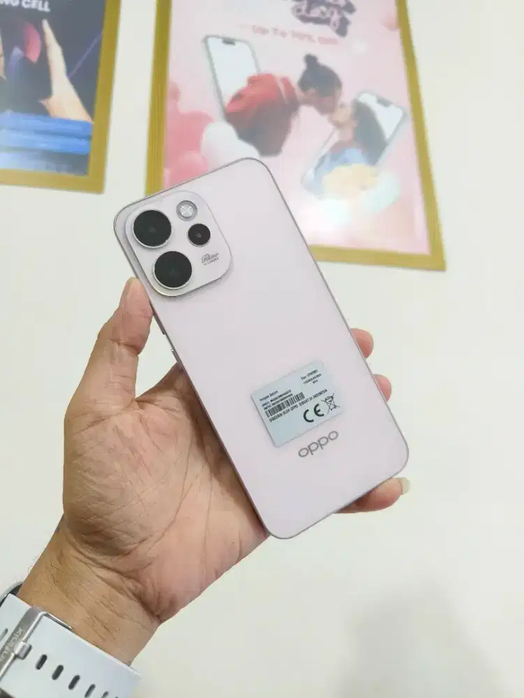 Oppo reno 15f 5G 8/256 lengkap ori bergaransi