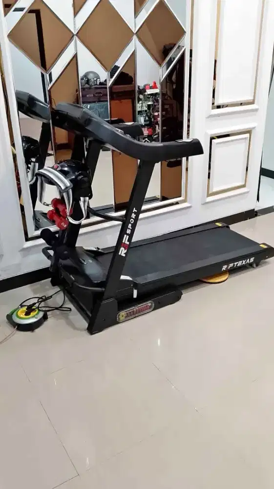 treadmill elektrik multifungsi rgf
