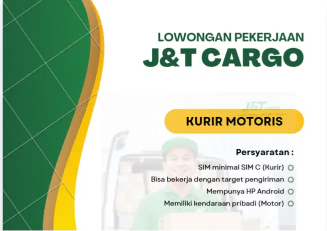 LOWONGAN KERJA KURIR MOTOR & DRIVER