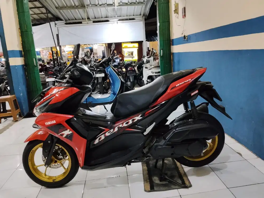 (jual cepat) yamaha aerox new 155cc 2022 siap pakai