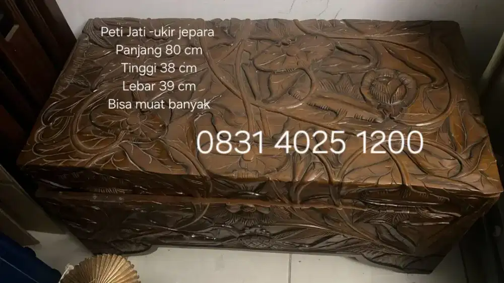 Peti Jati Jepara, Kursi & Gantungan Baju Jati