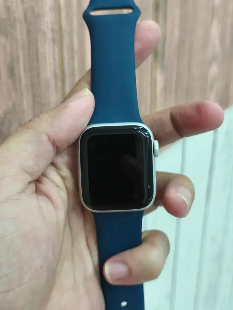 Apple Watch SE 40MM Abyss Blue Mulus Like New Terawat