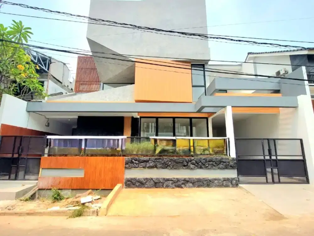 Rumah Brand New Siap Huni SHM dengan Private Pool di Bintaro Tangsel