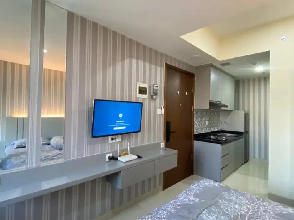 apartemen Grand Dharmahusada Lagoon*Furnish Listrik 1300W