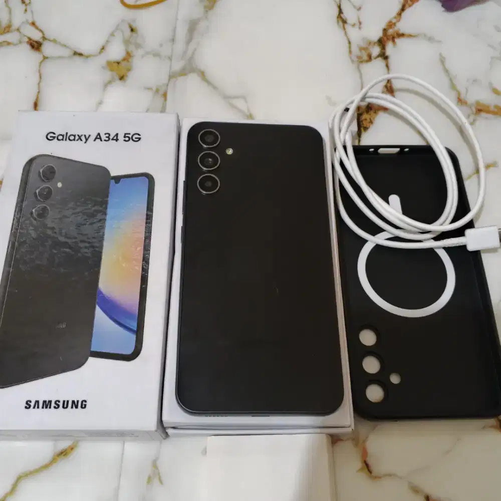 Samsung a34 5g Ram 8/256GB Ori fullset