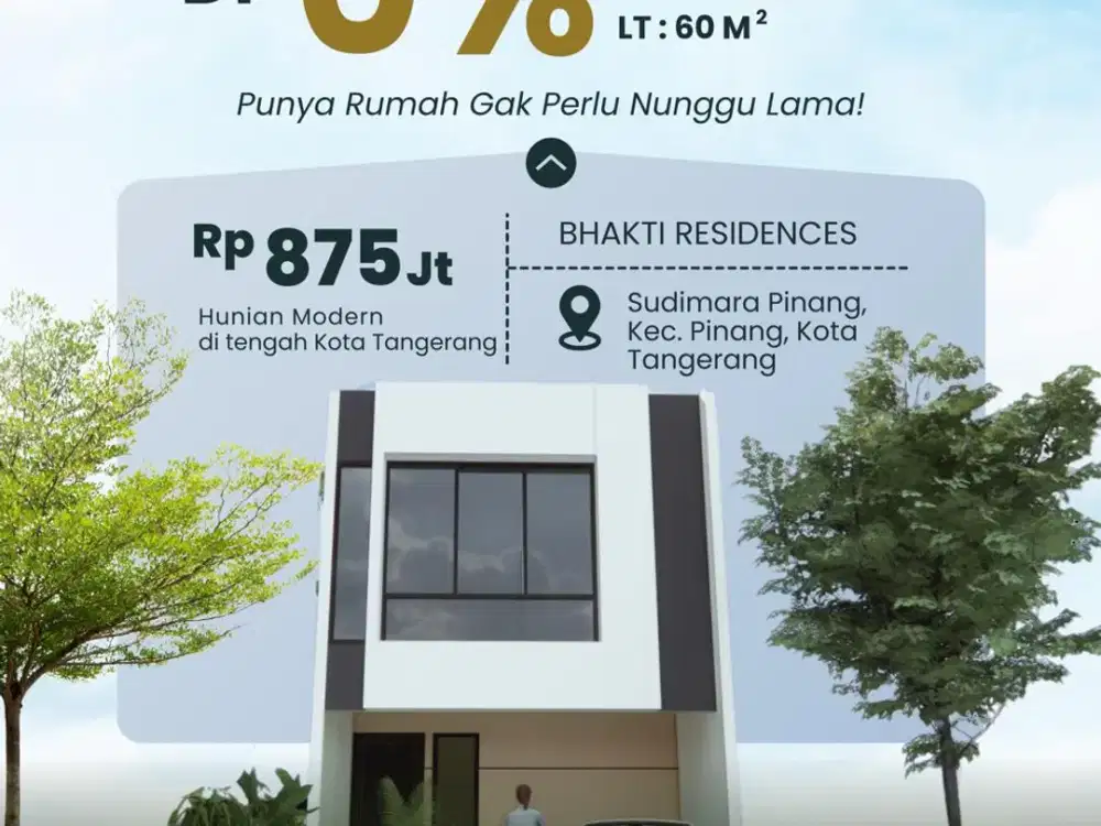 Dijual Rumah Bhakti Residence 2 Lantai Lokasi Strategis Harga Ekonomis