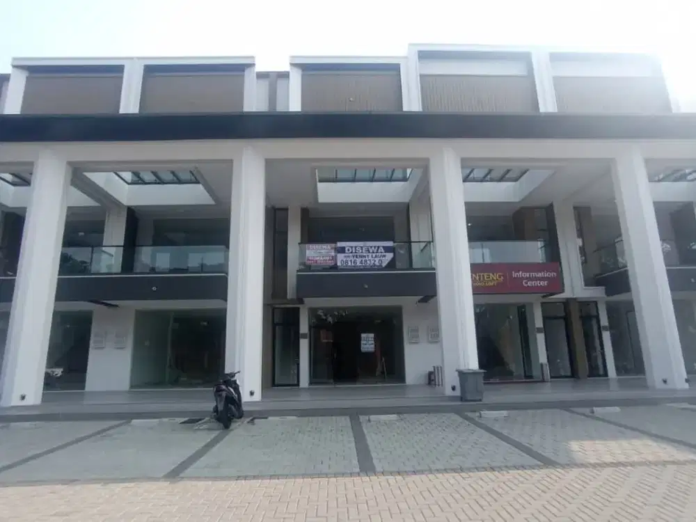 Disewakan Ruko Menteng Studio Loft 3 Lantai Gading Serpong