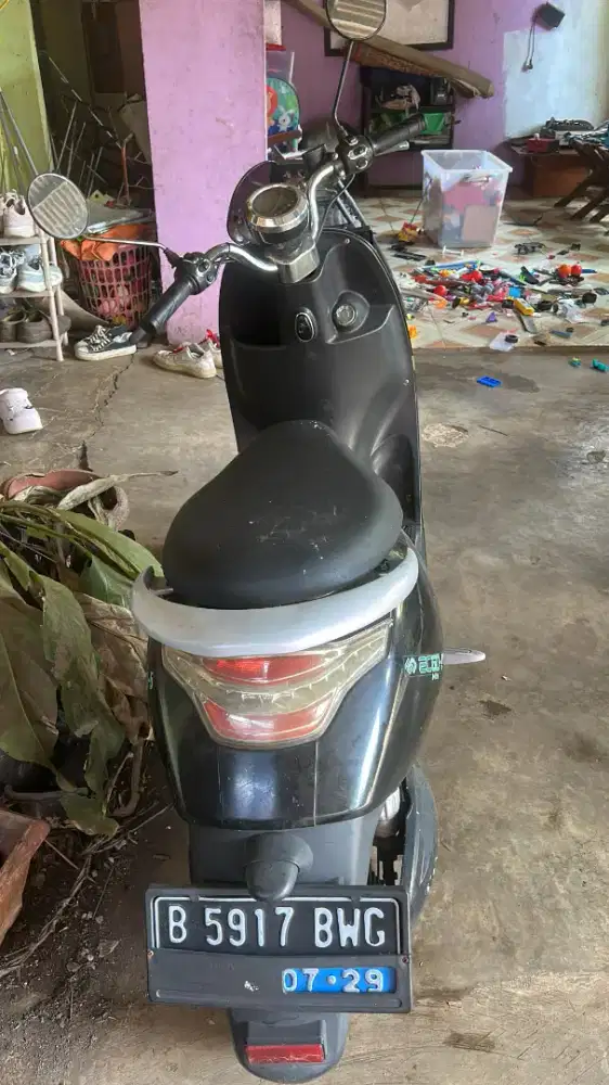 Motor listrik Ecgo 5 lithium 2024 BPKB,STNK hidup/bldc2 terpasang ex
