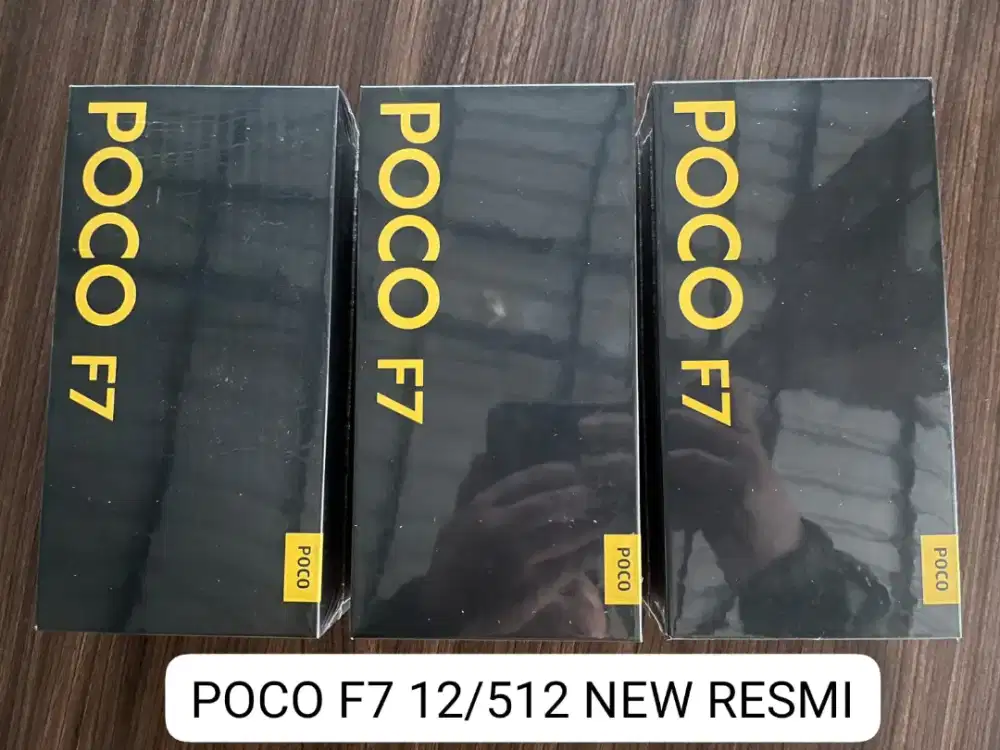 POCO F7 12/512 HITAM BARU GARANSI RESMI