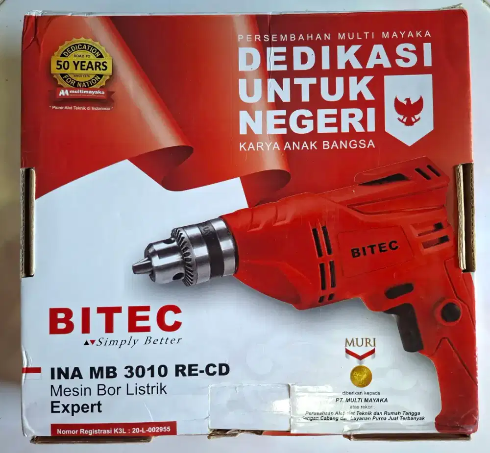 New BITEC mesin bor listrik