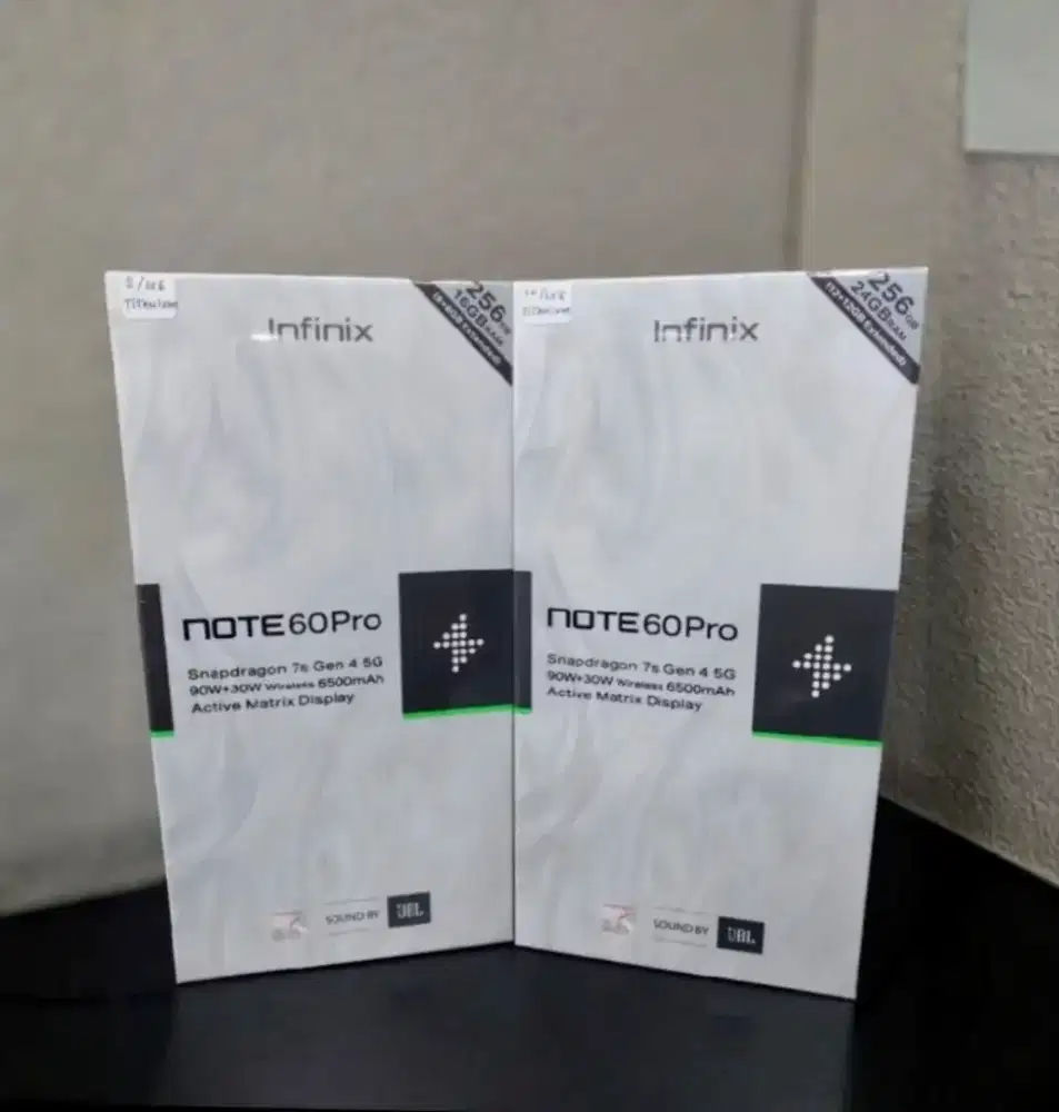 Infinix Note 60 Pro 12+12/256 Garansi Resmi Baru Dan segel