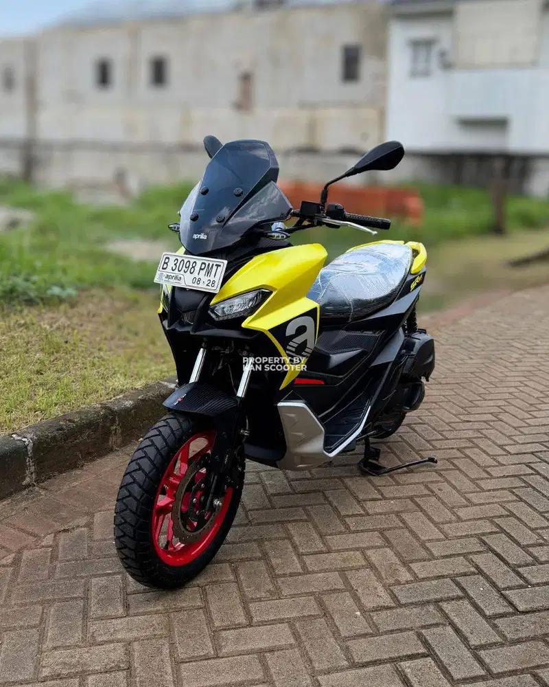 JUAL MURAH APRILIA SR GT 200 2022 MULUS