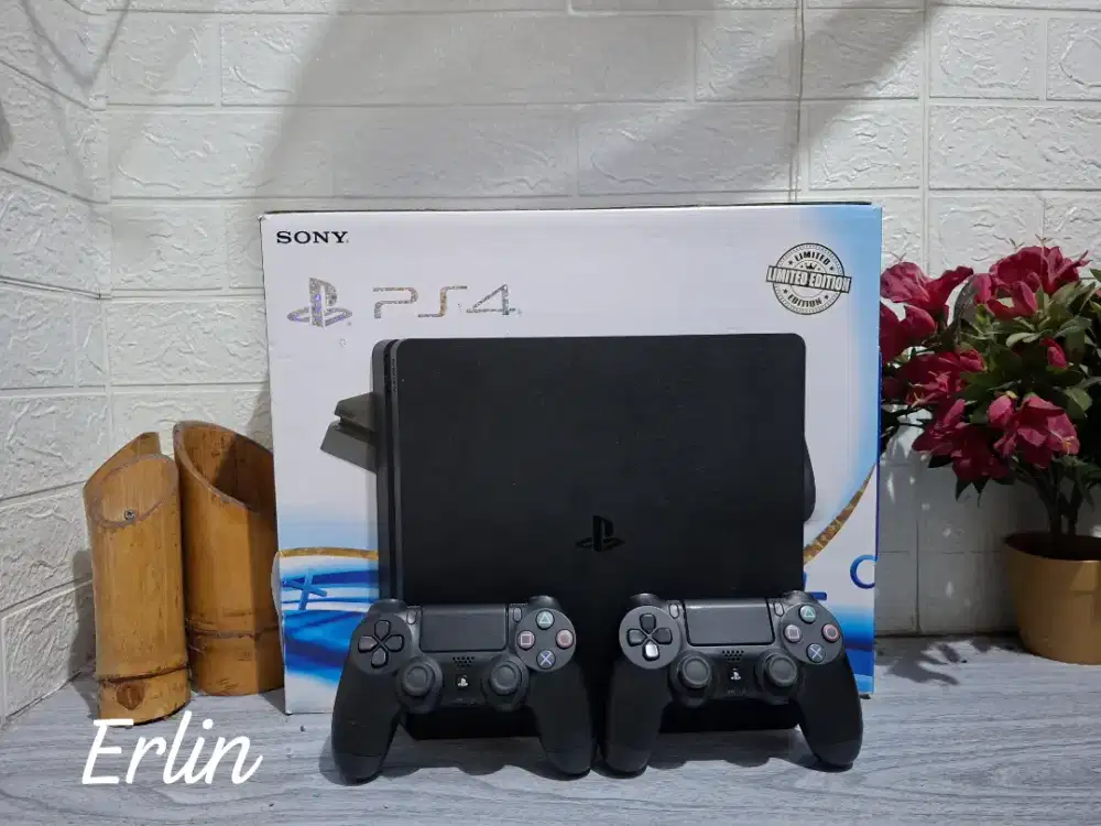 PS4 SLIM 1TB SERI 21 TERBARU FULLGAME PERMANENT TERMURAH DI PS 4 SLIM