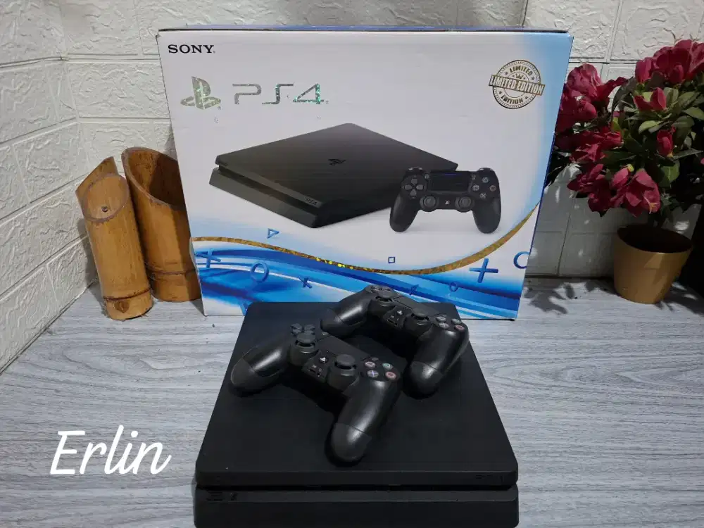 PS4 SLIM 1TB SERI 21 TERBARU FULLGAME PERMANENT TERMURAH DI PS 4 SLIM