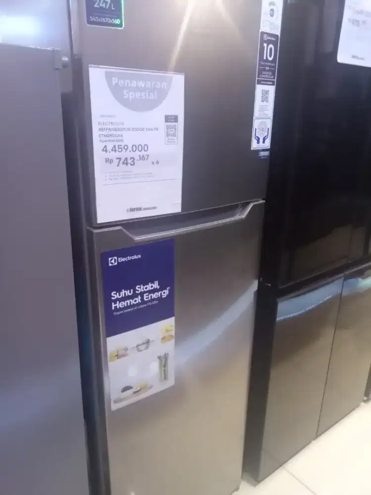 Kulkas 2 pintu electrolux(Bisa Cicilan)
