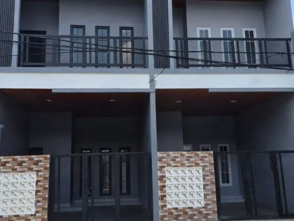 Rumah Minimalis Bangunan Baru di Harapan Indah Harga Masih Bisa Nego!