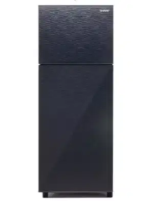 DIJUAL CEPAT KULKAS 2 PINTU SHARP SJ-326XI J-TECH INVERTER WARNA HITAM