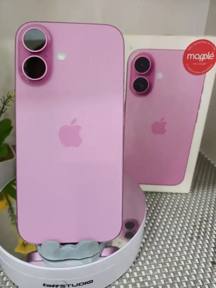 IPHONE 16 128 GB PINK RESMI INDONESIA