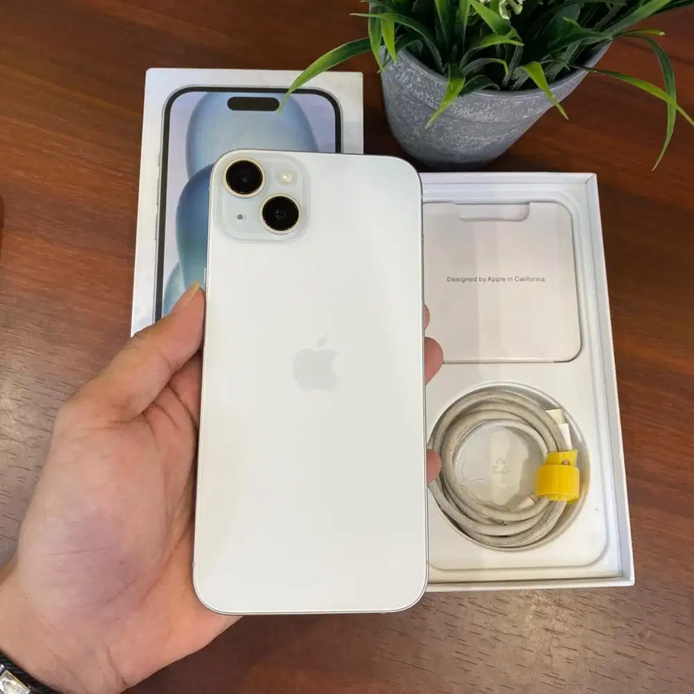 iPhone 15 Plus 128GB Blue Titanium Eks Inter Beacukai