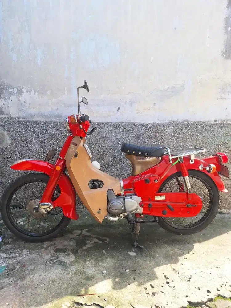 Honda c50 pispot taon 70 restorasi original
