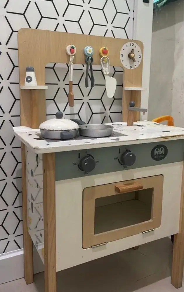 Kitchen set wooden Mainan Anak Harga Net