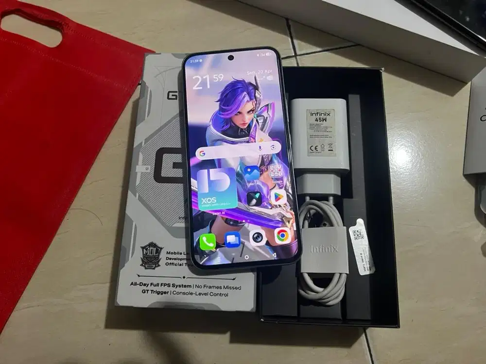 infinix gt 30 pro 8/256gb fullset original garansi