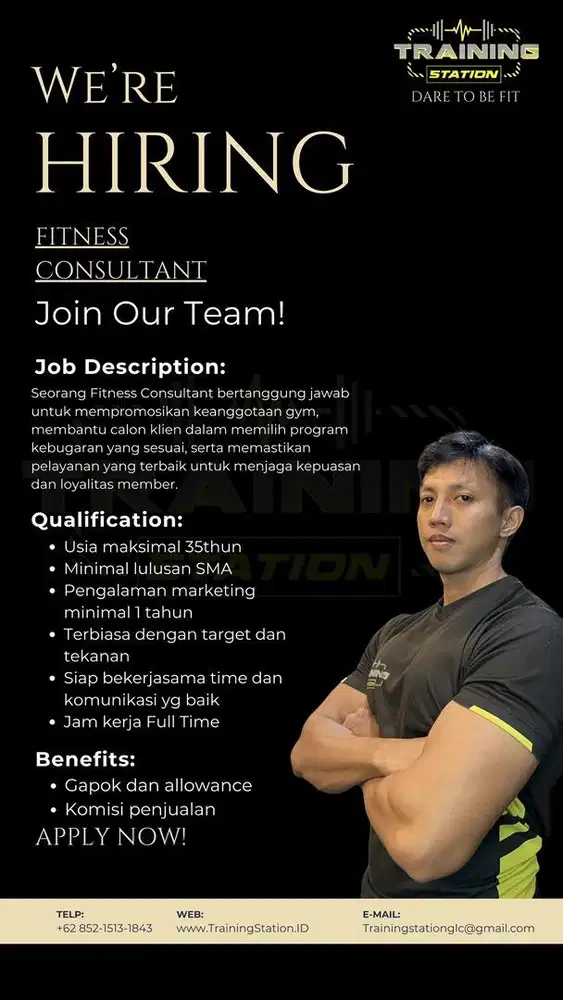 Fitness Consultan (Marketing)