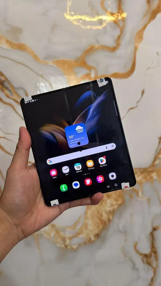 JUAL Samsung Fold 4 12/256 GB MINUS DIKIT SIAP PAKAI