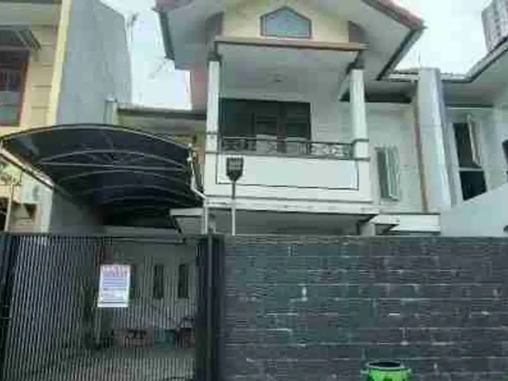 Dijual via lelang rumah di villa Kalijudan indah 20 blok Q12 Mulyorejo Surabaya