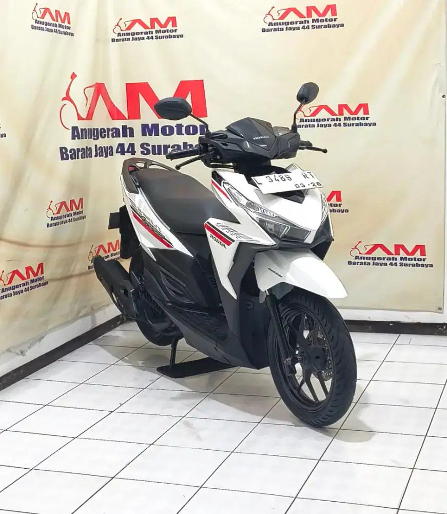 Ready Honda Vario 125 CBS Tahun 2018 warna Putih
