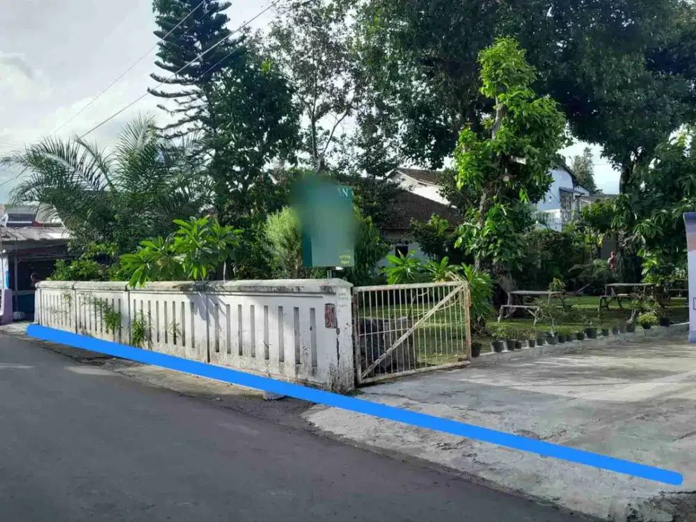 DIJUAL TANAH STRATEGIS TEPI JLN ASPAL KAMPUNG DALAM KOTA JARANG ADA WIROBRAJAN