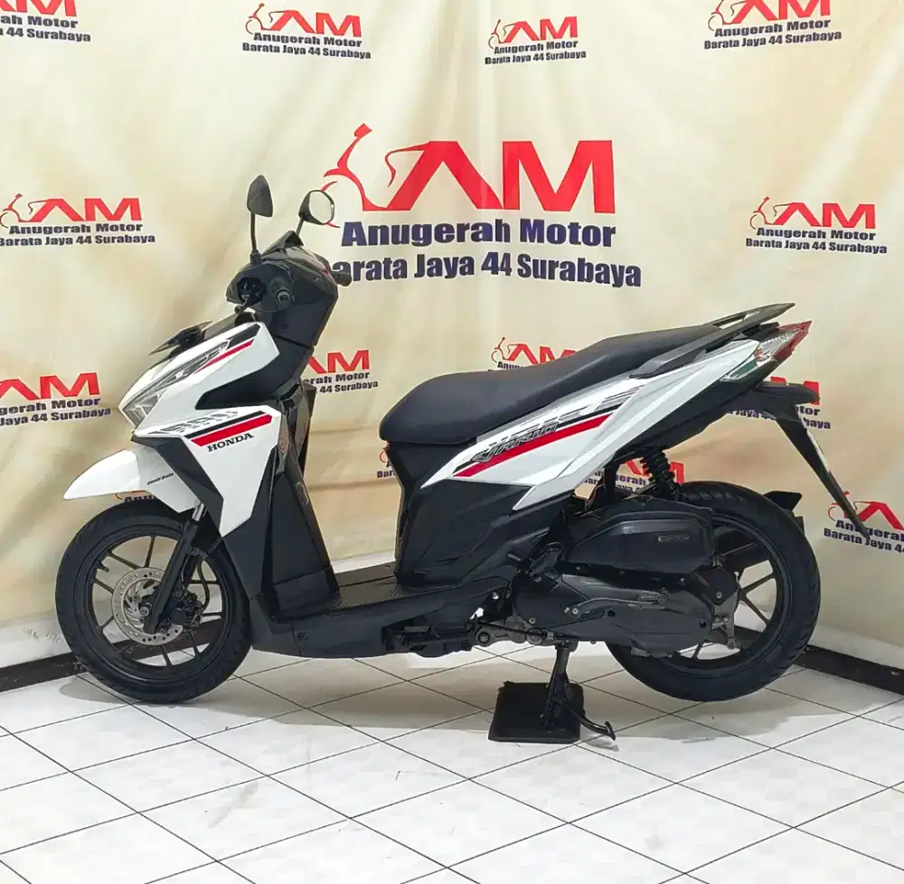 Siap pakai Honda Vario 125 CBS Tahun 2018 warna Putih