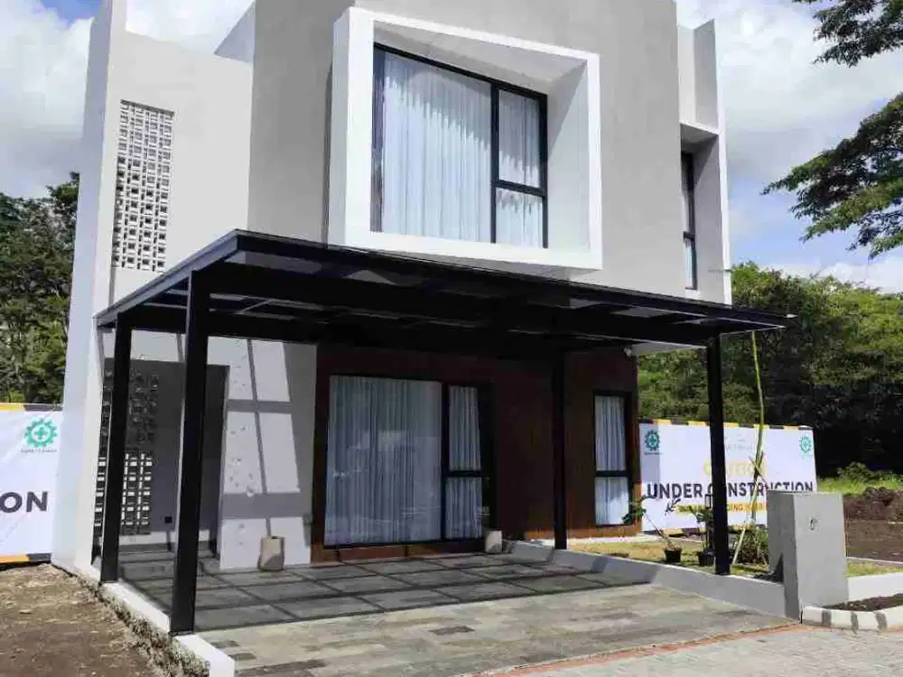 DIJUAL RUMAH MODERN TROPICAL MINIMALIS DEKAT KAMPUS ITB TAMANSARI DAGO BANDUNG
