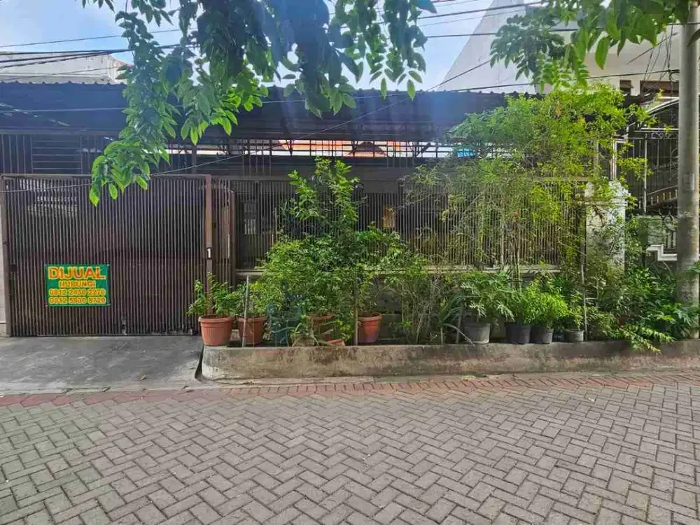 Dijual via lelang rumah di jl ogan 1 Darmo Wonokromo Surabaya