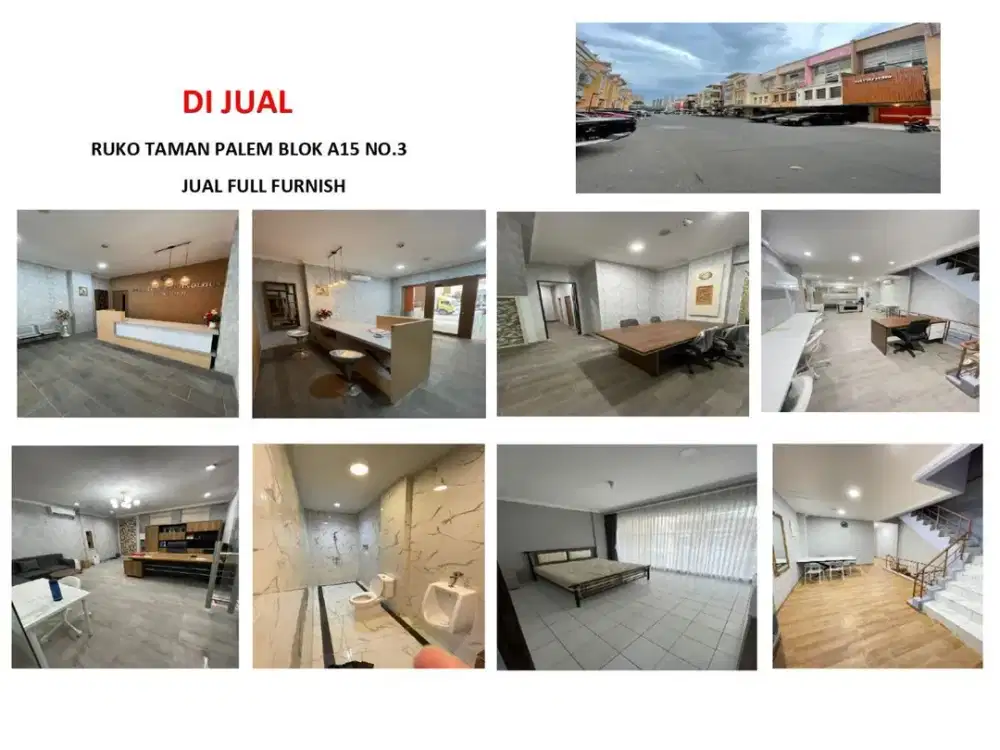 DIJUALKAN CEPAT RUKO DI MUTIARA PALEM